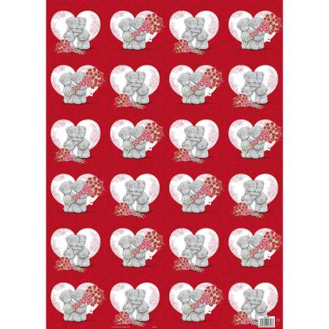 Love Heart Me to You Bear Gift Wrap £1.00
